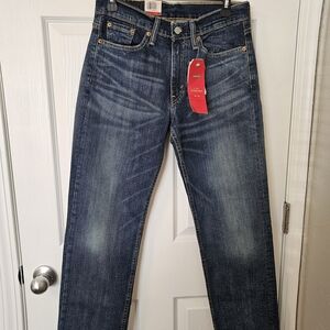 Levi 514 Blue Straight Fit Jeans